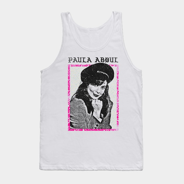 Paula Abdul / 80s Vintage Aesthetic Tank Top by DankFutura